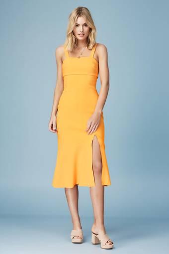 Finders Keepers Tribute Sorbet Midi Dress SOLD OUT STYLE Size 10