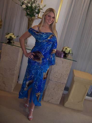 Dress Aimee Royal Blue Size 12