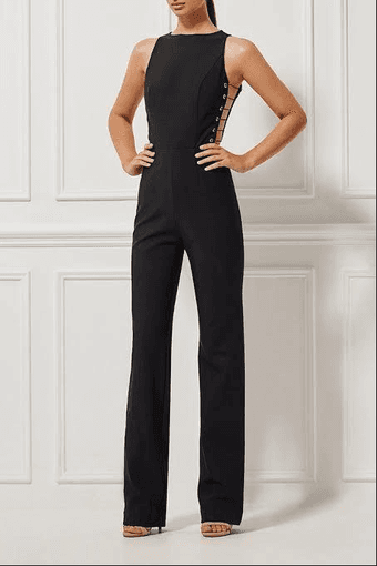 Misha Collection Petra Pantsuit Black Size 10