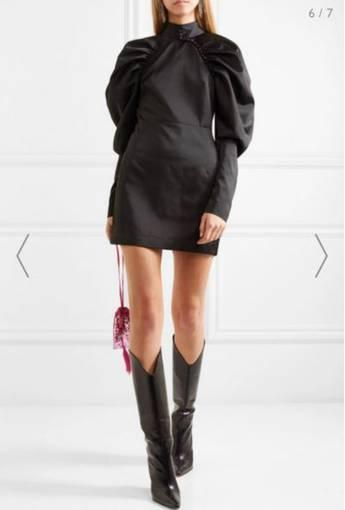 Rotate Birger Christensen mini black dress size 8 