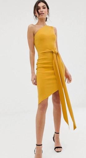 Bec & Bridge Exclusive Tie Asymmetric Dress size 8