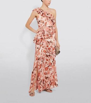 Thurley venetian nights dress eden floral red size 12
