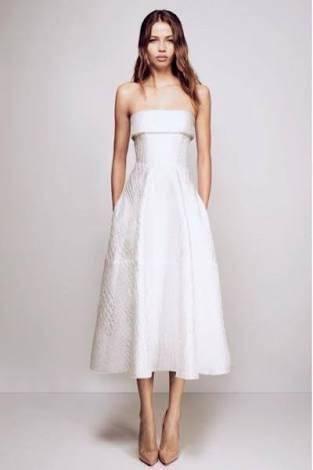 Alex Perry White Fawn Dress Size 8