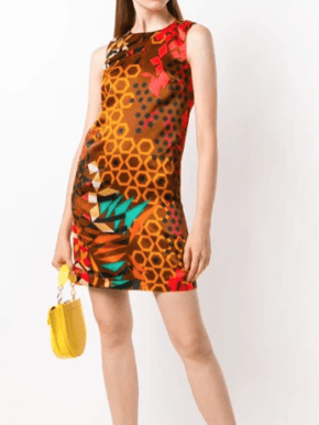 Missoni Silk Geometric Dress size 8 