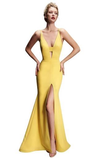 Louise Gown Yellow Size 8