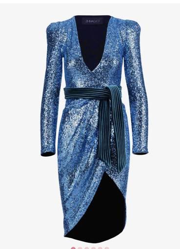 Zhivago Dress blue sequin size 8