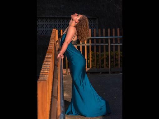Lexi Zarni Dress - Cerulean Blue
