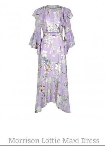 Morrison Lottie Lilac Floral Maxi Dress Size 1