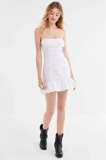 Bec & Bridge The Dreamer Mini Dress White Size 6