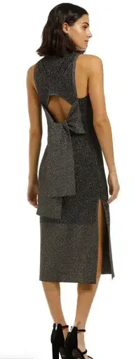 Camilla and Marc Perry Dress Gunmetal Black Size 8