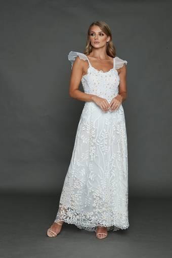 PRINCELY Fairy Gown White Size 8 