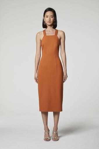 Elliatt Vivid Dress Orange Rust Size 12