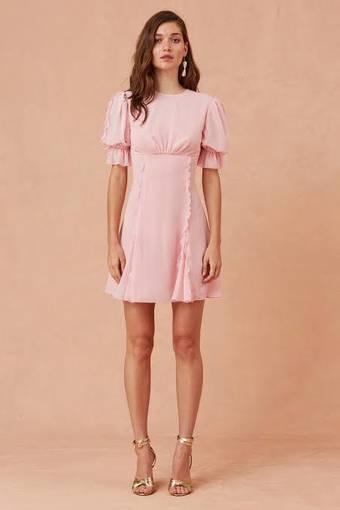 Keepsake Beloved Mini Dress Pink Size 8
