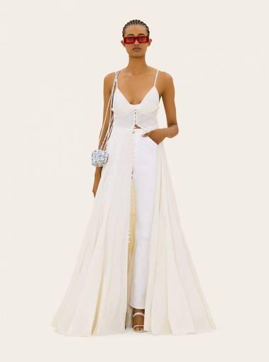 Jacquemus The Manosque Dress White Size 8