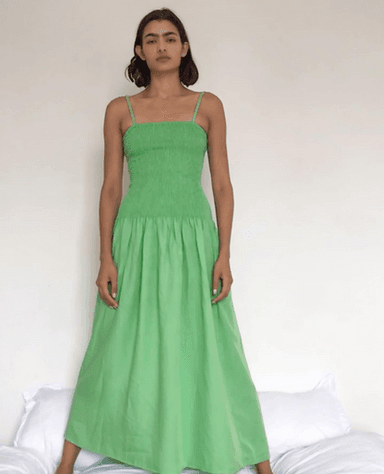 Paloma Wool Benidorm Dress Green Size 10 