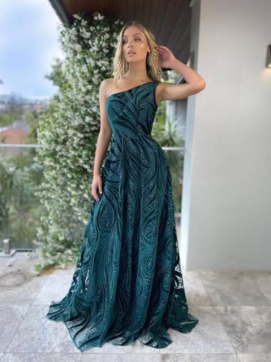 Jadore JX5028 Gown Green Size 22