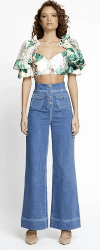 Alice McCall Woodstock Pant - Denim Size 10
