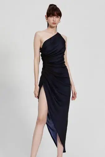 Lexi Sharika Dress Midnight Blue Size 10 