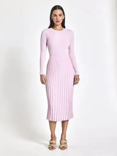 Ena Pelly Olsen Knit Skirt Pink Size 6