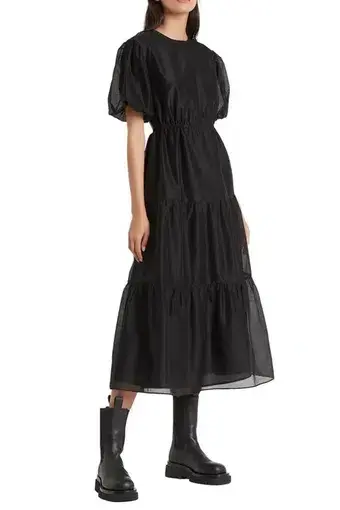 Sir the Label Amerie Open Back Maxi Dress in Black Size 1 / AU 8