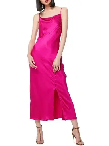 Mossman Electric Paradise Maxi Dress Pink Size 14