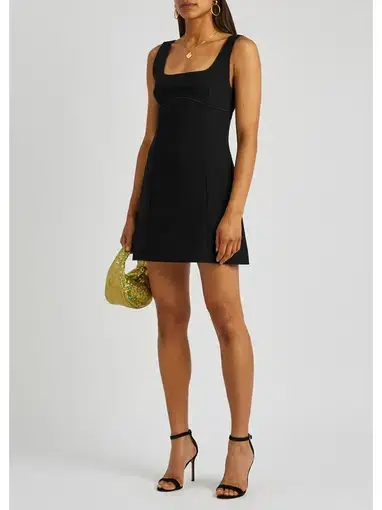 Bec & Bridge Deon Mini Dress Black Size AU 6