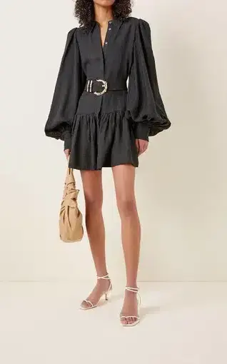 Acler Sherwood Dress Black Size 6