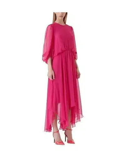 Camilla and Marc Dylan Midi Dress in Hot Pink Size 8