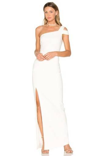 Likely NYC Maxson Gown White Size 12
