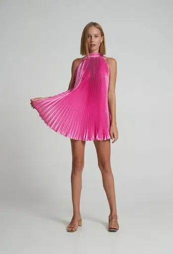 L’Idee Amour Mini Dress Pink Size 8