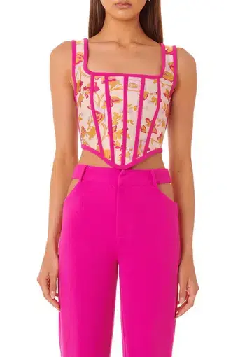 Eliya the Label Yasmina Top and Rio Shorts Set Pink Size 8