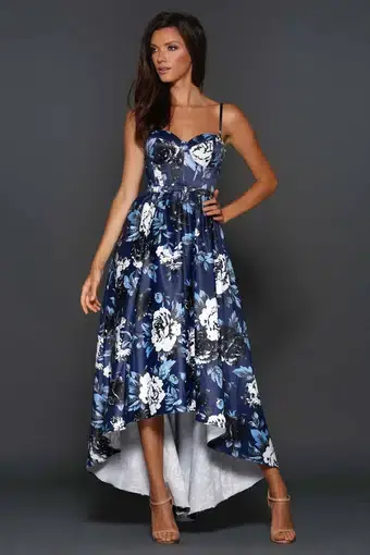 Elle Zeitoune Summer Floral Dress Print Size 8