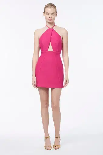 Manning Cartell Electric Avenue Mini Halter Dress Pink 