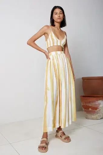 SWF Golden Hour Bralette and Sweetener Skirt Set Print