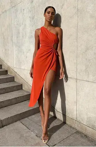 Alamour Antonia Dress Orange