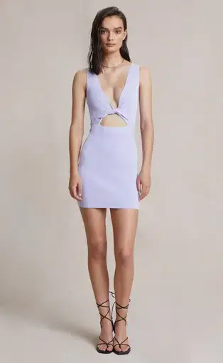 Bec and Bridge Sorbet Summer Knit Mini Dress in Lilac Purple Size 8