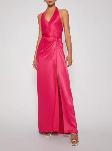 Scanlan Theodore Satin Drape Set Pink Size AU 6