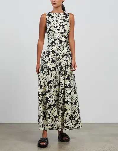 Camilla and Marc Ellie Maxi Dress in Daisy Print Size 8