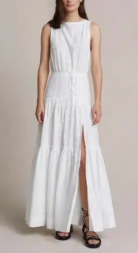 Bec & Bridge Sierra Maxi Dress White Size 12