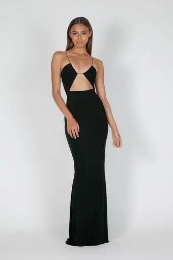 Natalie Rolt Cher Gown Black Size 8 