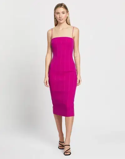 Misha Irisa Dress Pink Size 10