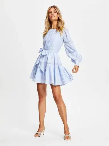 Alice McCall Blissful Mini Dress Blue