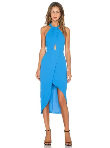 Bec & Bridge Oceanus Dress in Blue Size AU 10