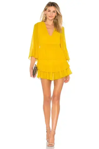Alice McCall And Then You Kissed Me Dress in Canary Yellow Size 12