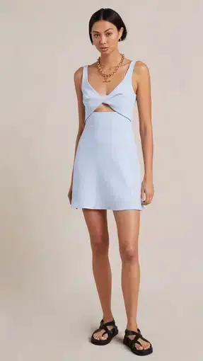 Bec & Bridge Phoebe Mini Dress Blue  Size 14