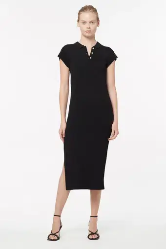 Manning Cartell MVP Knit Polo Dress Black Size 6