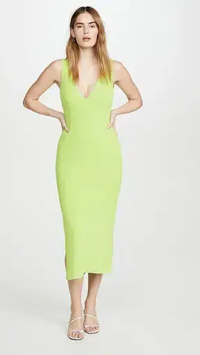 Manning Cartell Insta Beat Knitted Dress Green Size M 