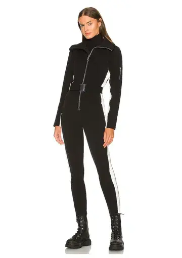 Cordova Striped Signature Ski Suit Onyx Size 8