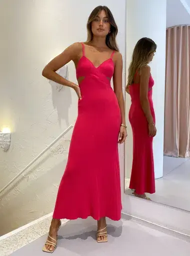 Anna Quan Sabrina Dress Pink Size 4