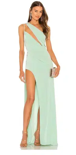 Katie May X Revolve A Cut Above Gown in Seagreen